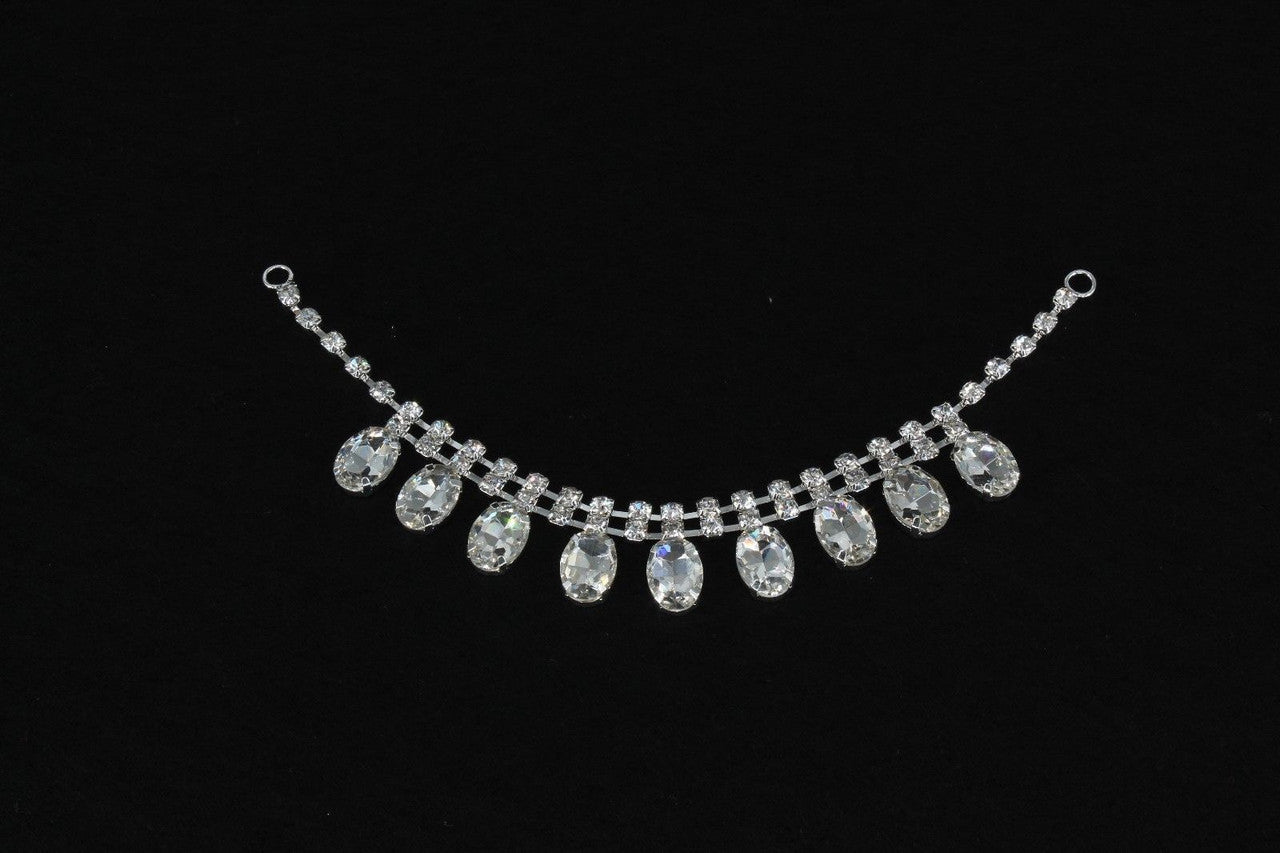 Sew-On Hanging Diamantes Motif