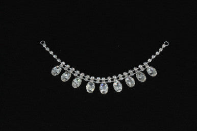 Sew-On Hanging Diamantes Motif