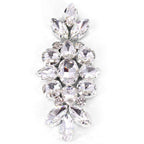 Sew-On Small Diamante Motif - Silver