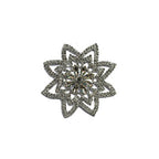 Sew-On Diamante Motif - 100mm x 100mm - Silver