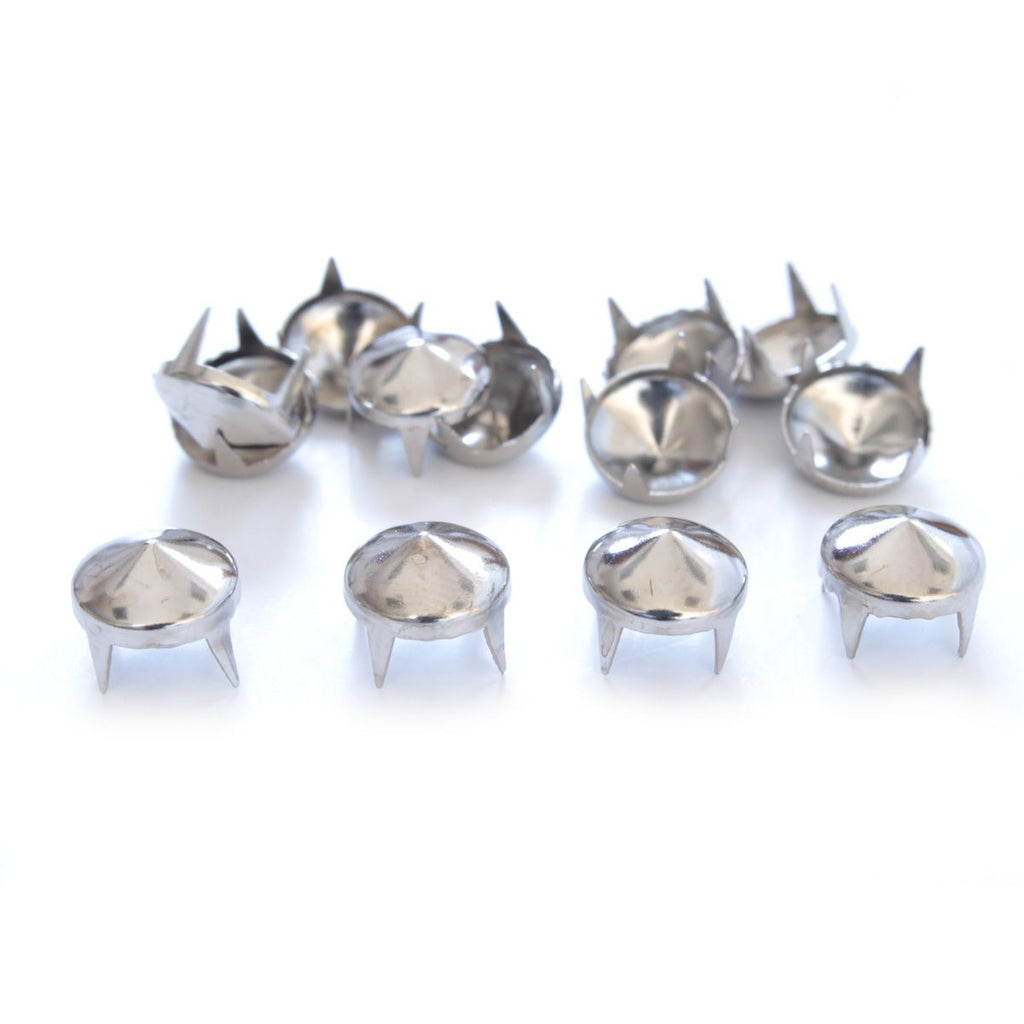 Spike Low Cone Stud Rivet with 4 Prongs - (Pack of 50)