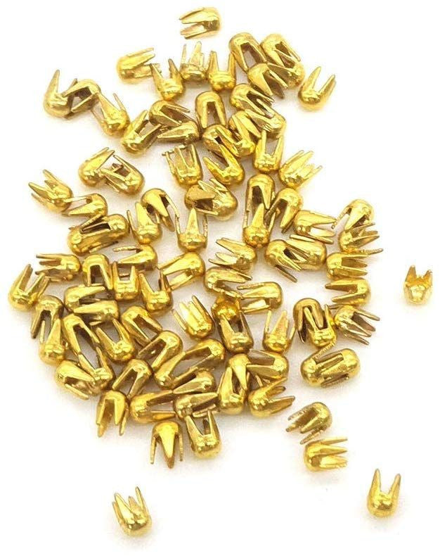 2mm Round Iron Dome Head Stud Decorative Accessory - (Pack of 100)