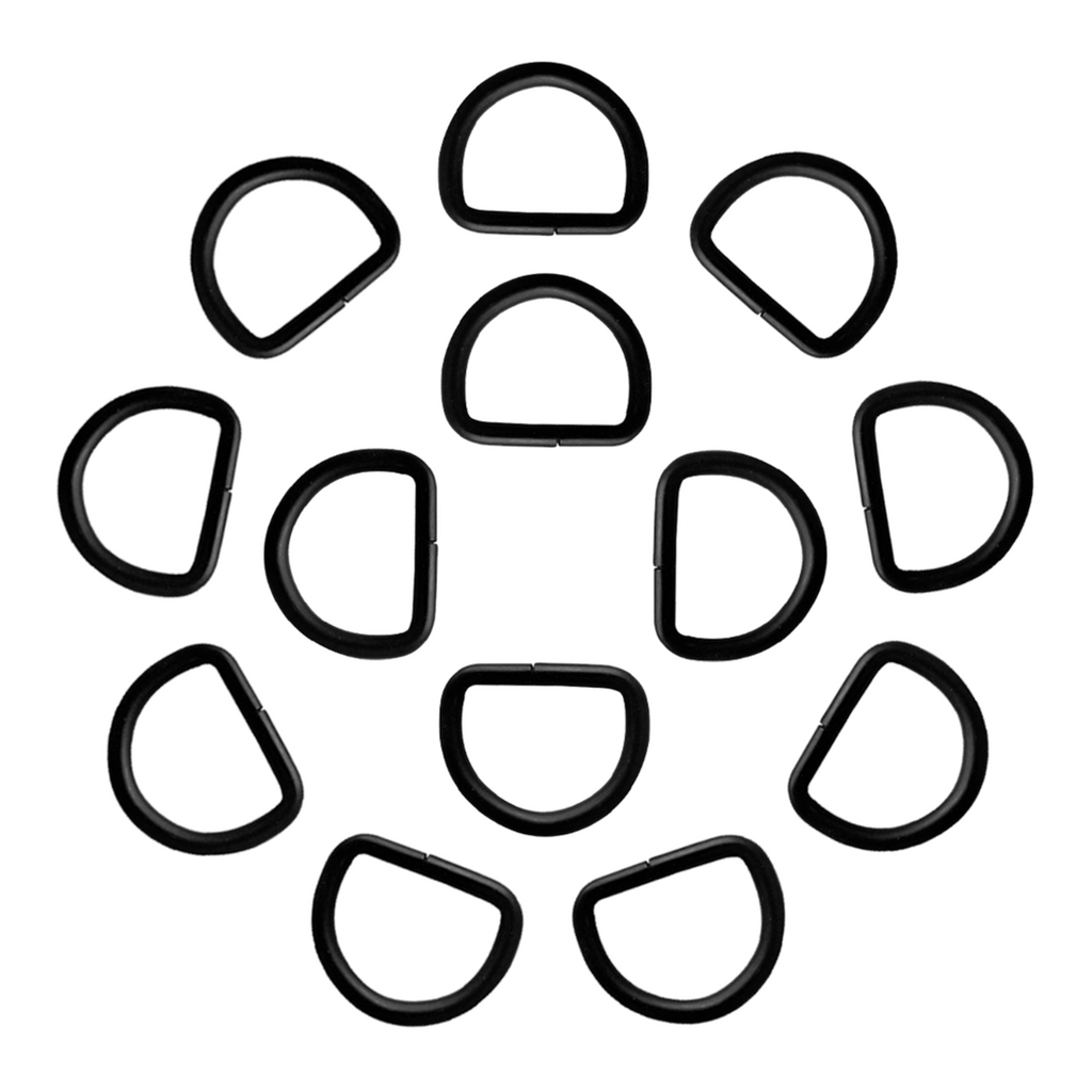 Metalic D-Rings - (Pack of 10)
