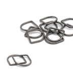 Welded Metal D-Rings - (Pack of 10)