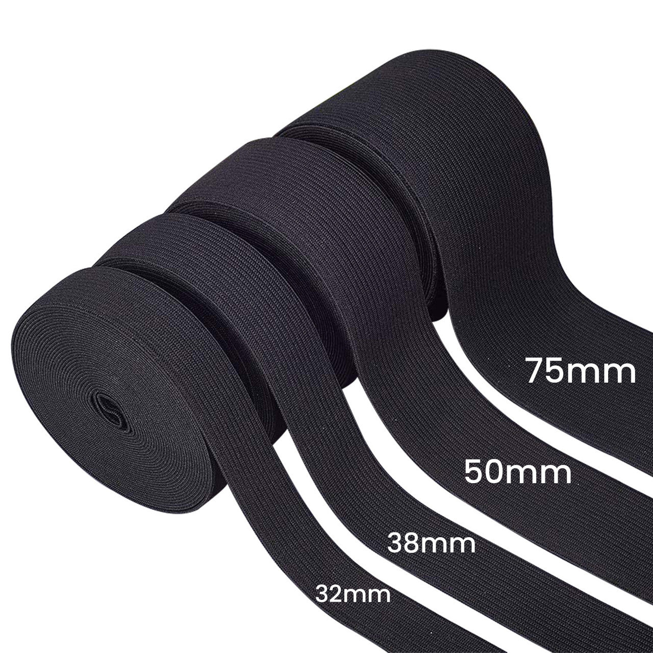 32mm Flat Elastic for Sewing