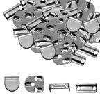 11mm Trouser Hook and Bar Fasteners (10 Sets)