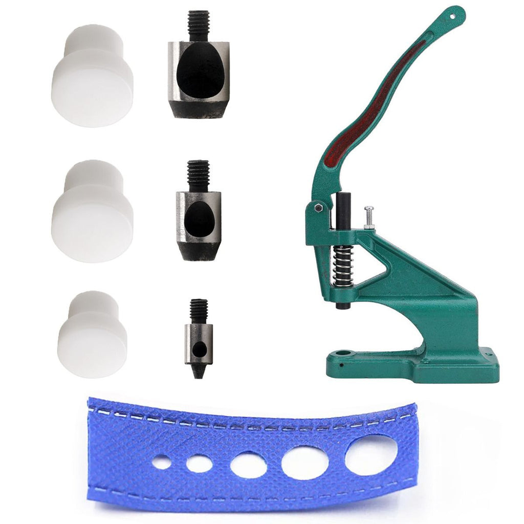 Multi-Layer Hole Cutting Die with Plastic Base for Green Machine Hand Press