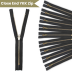 YKK Brass Closed-End Jeans Zip