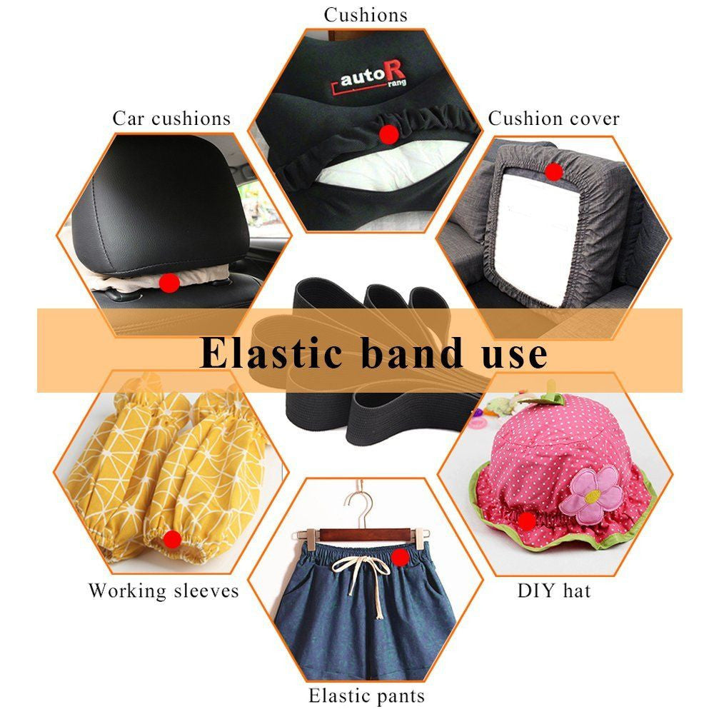 25mm Flat Elastic for Sewing