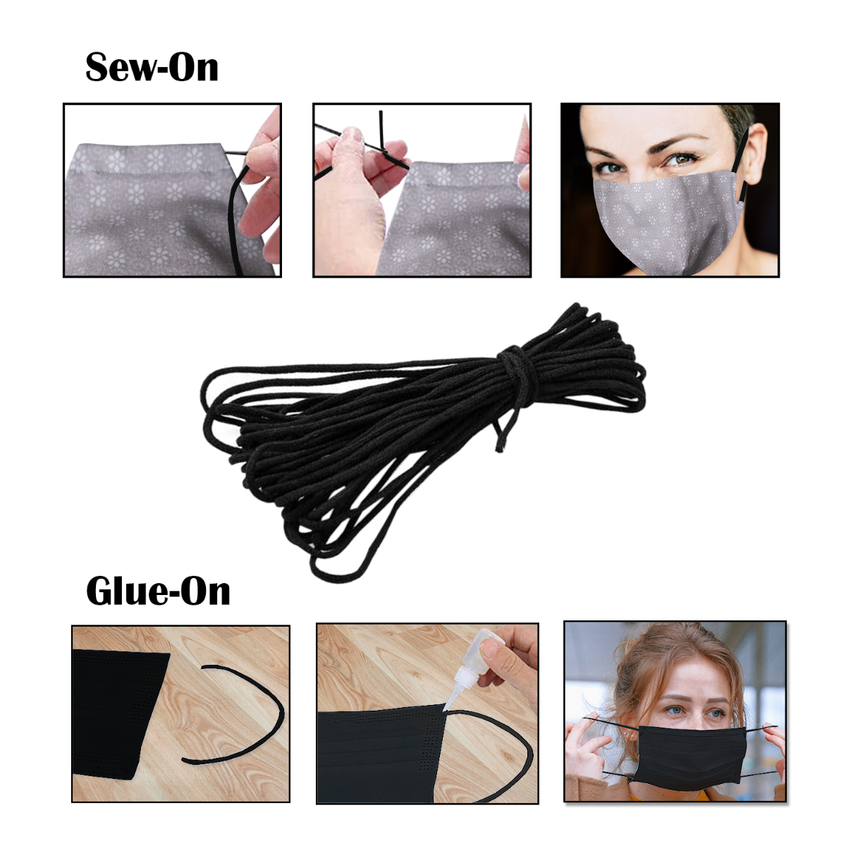 2.5mm Round Soft Elastic Cord