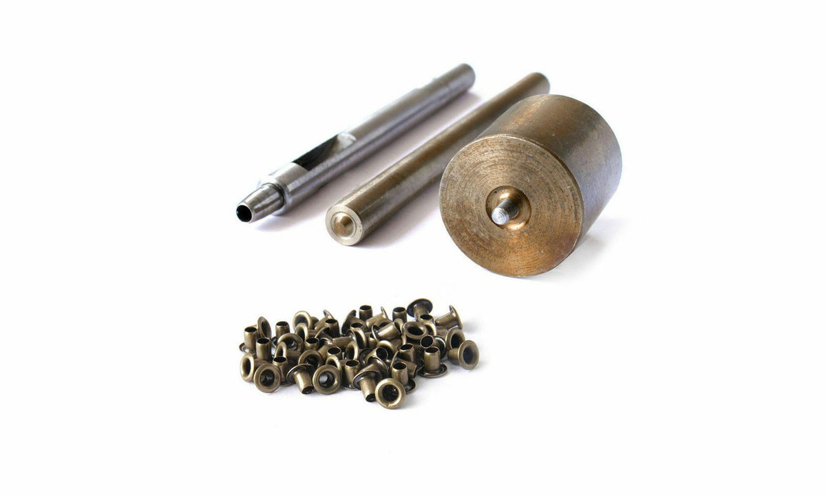 Eyelets Setting and Hole Punch Hand Tool Set - Trimming Shop