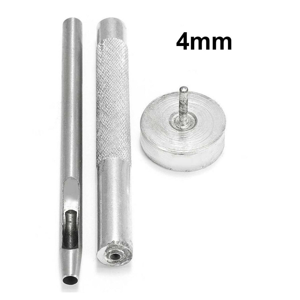 3-Part Eyelet Fixing and Hole Punch Hand Tool Set