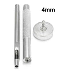 3-Part Eyelet Fixing and Hole Punch Hand Tool Set