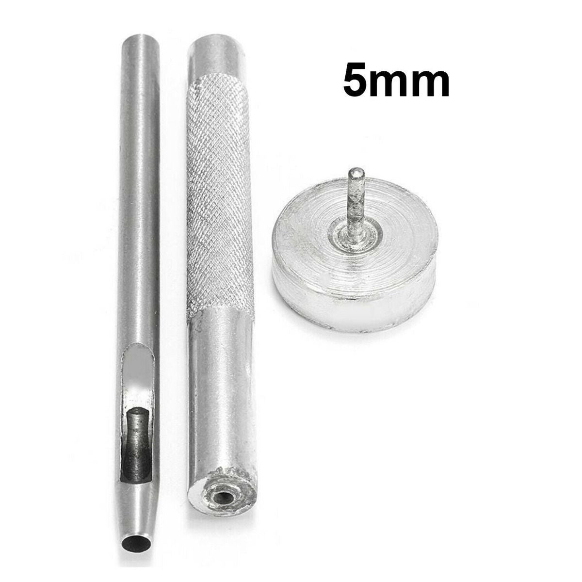 3-Part Eyelet Fixing and Hole Punch Hand Tool Set