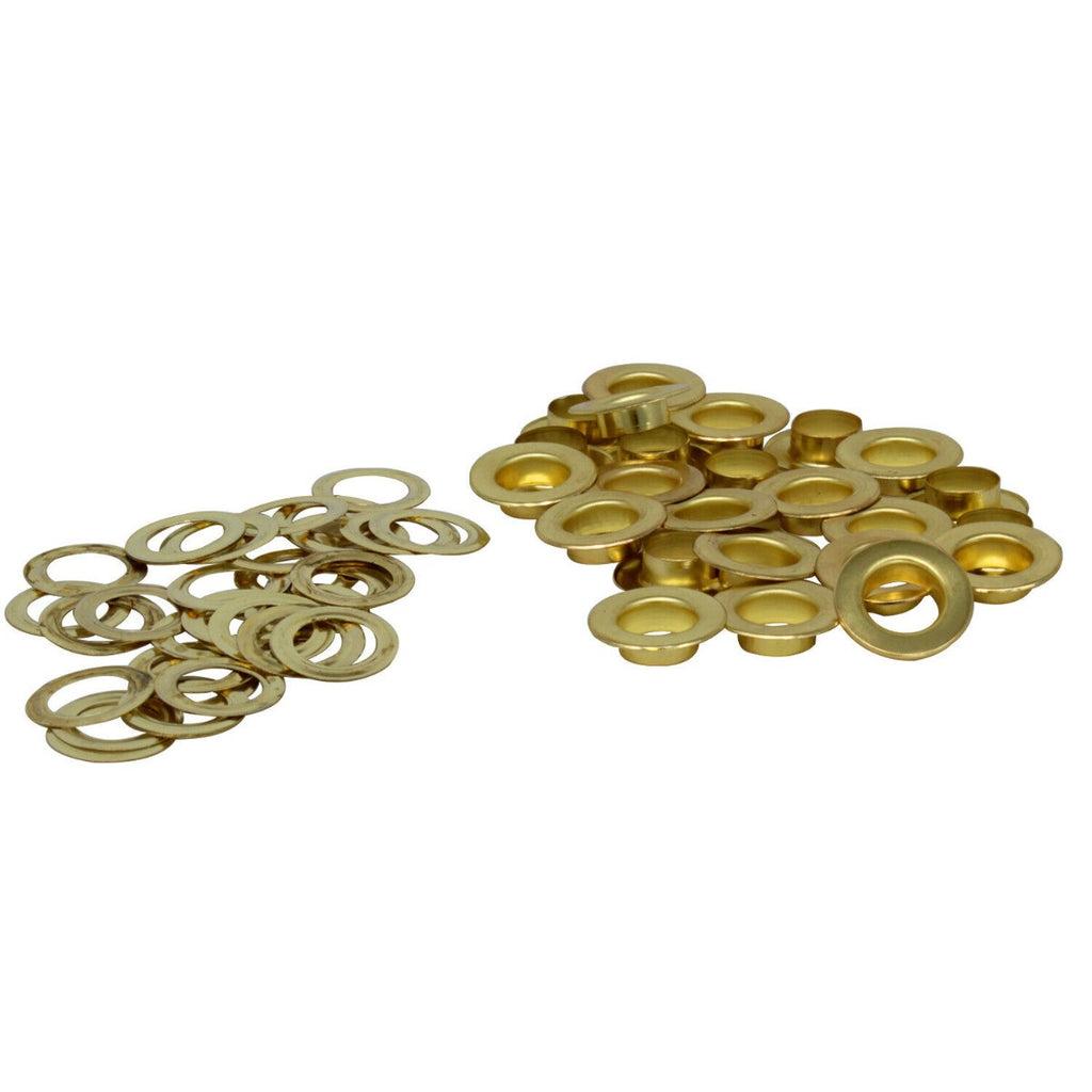 Flat Head Eyelets - (Pack of 100)