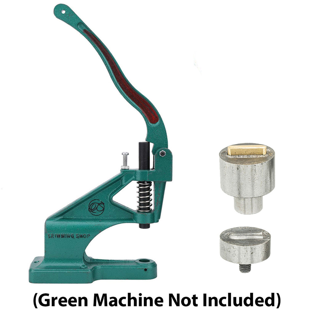 Oval Eyelets Die Set for Green Machine Hand Press