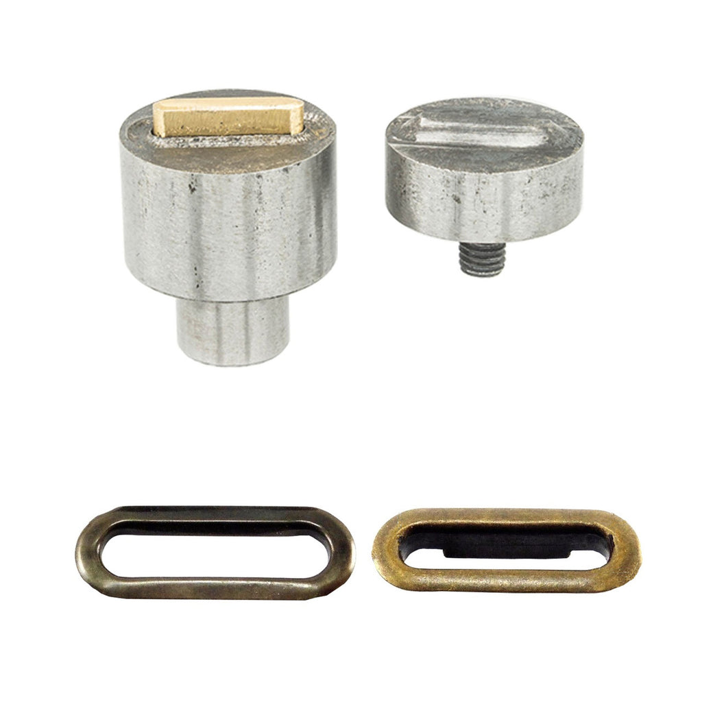 Oval Eyelets Die Set for Green Machine Hand Press