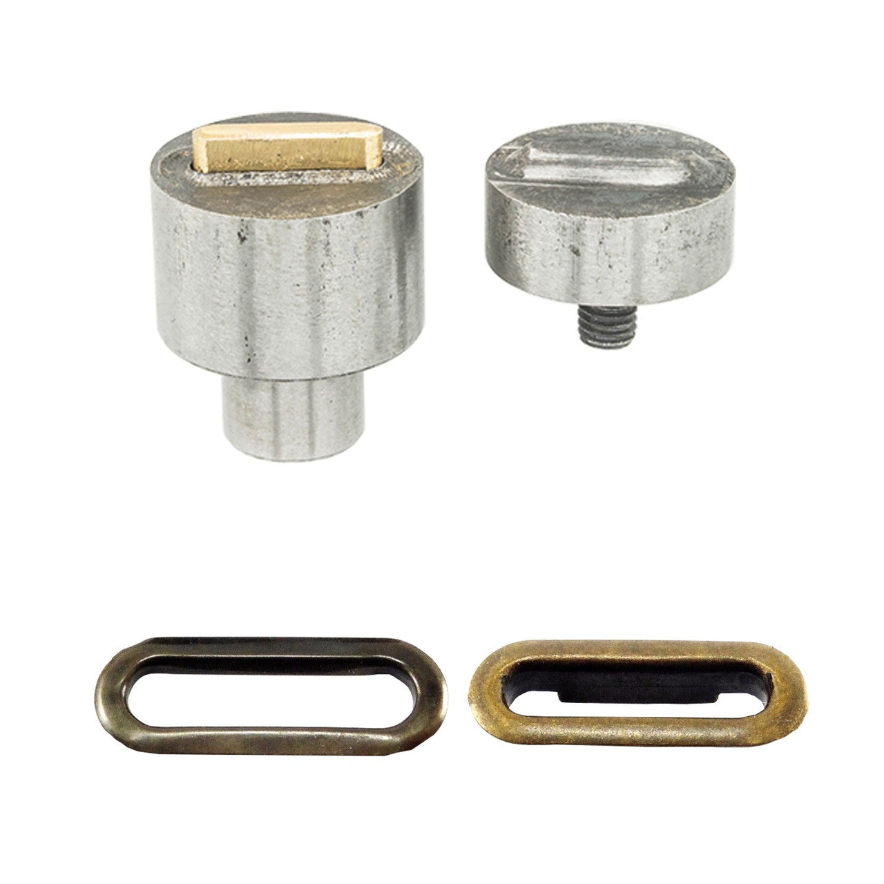 Oval Eyelets Die Set for Green Machine Hand Press