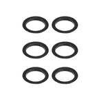40mm Plastic Curtain Eyelets - (Pack of 8)
