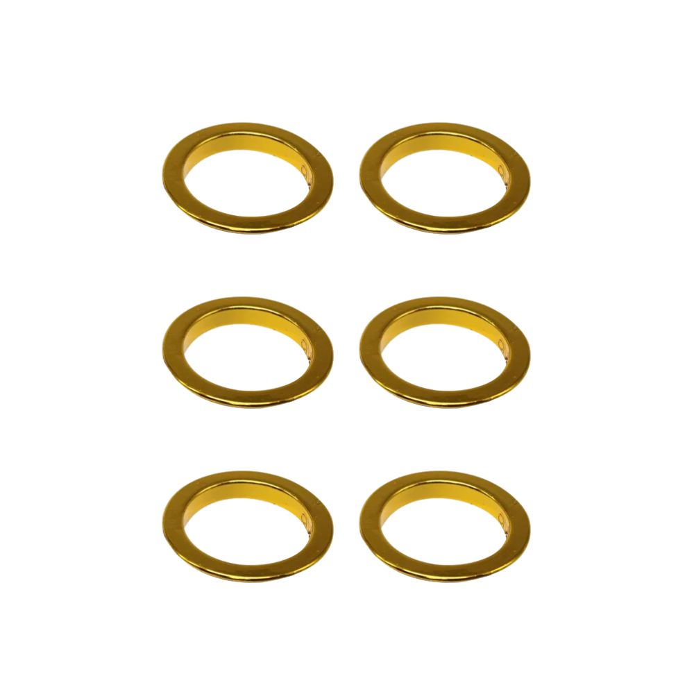 40mm Plastic Curtain Eyelets - (Pack of 8)