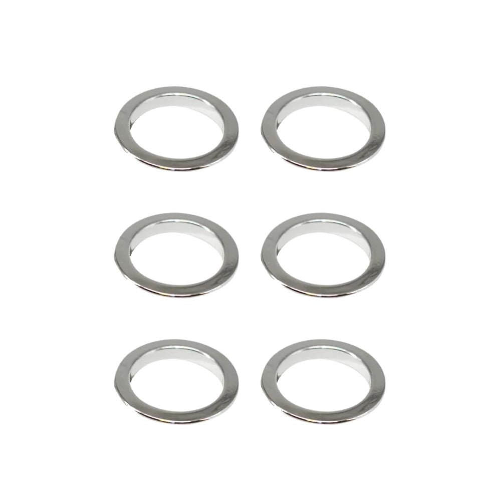 40mm Plastic Curtain Eyelets - (Pack of 8)