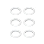 40mm Plastic Curtain Eyelets - Pack of 8