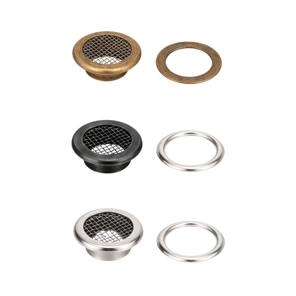 Brass Mesh Eyelets with Washers – Pack of 50 – Trimming Shop
