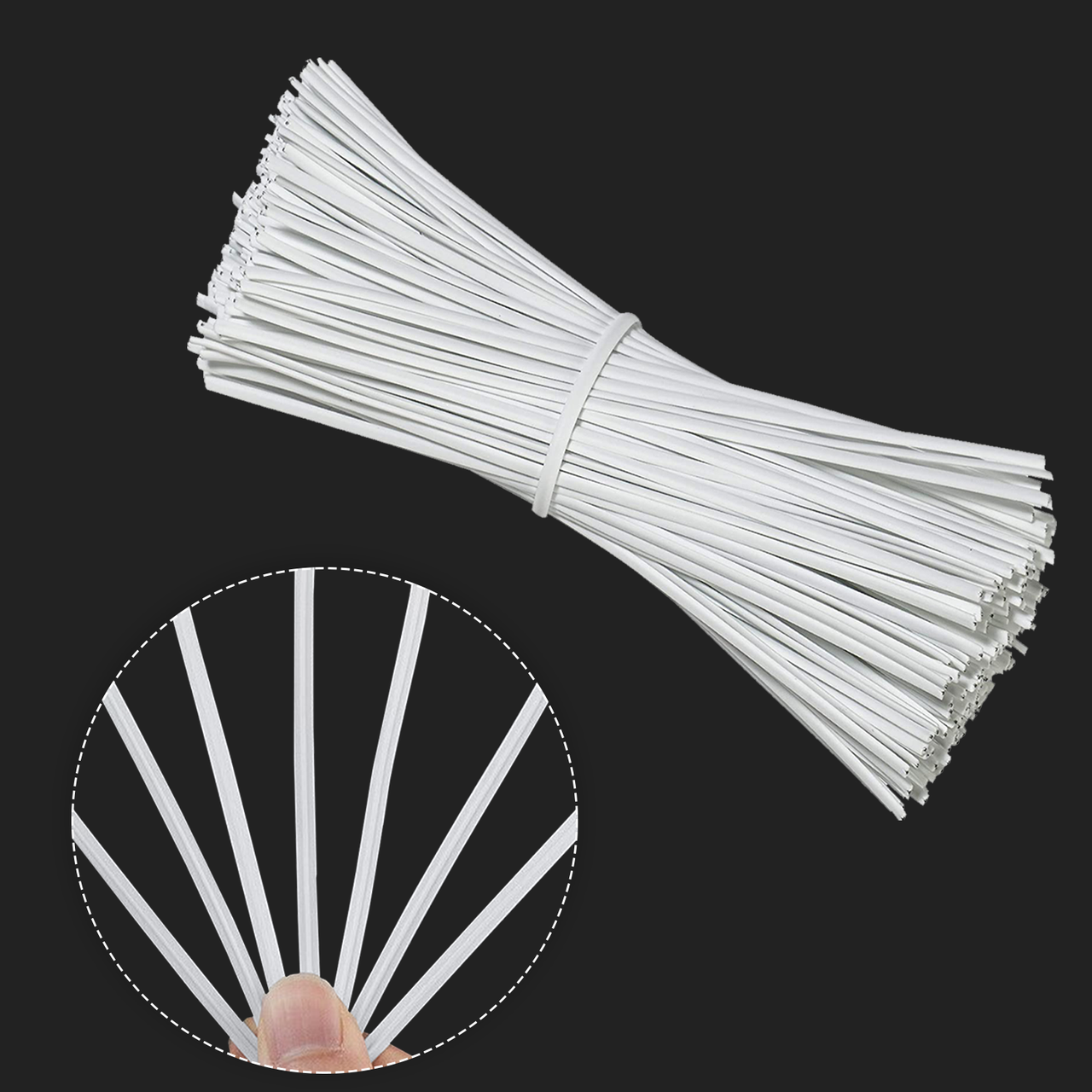 91mm Plastic Nose Bridge Strips