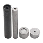 4-Part Flat Cap S Spring Press Studs Fixing Hand Tool Set