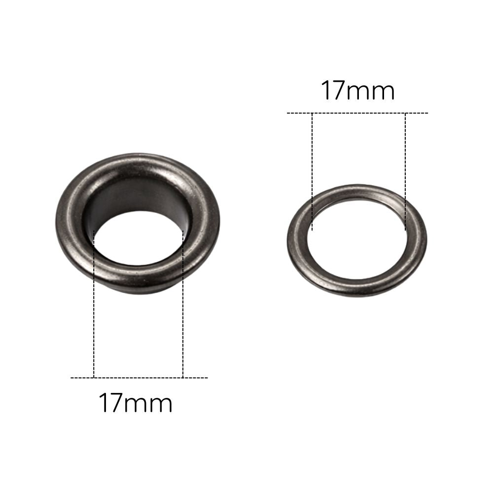Iron Eyelets with Washers