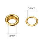 Iron Eyelets with Washers