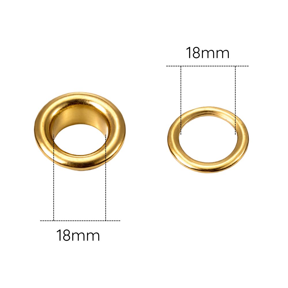 Iron Eyelets - (Pack of 100)