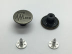 17mm Wire-Design Jeans Buttons (Pack of 10)