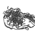 Metal Ball Chain with Connector Lock - (Pack of 100)