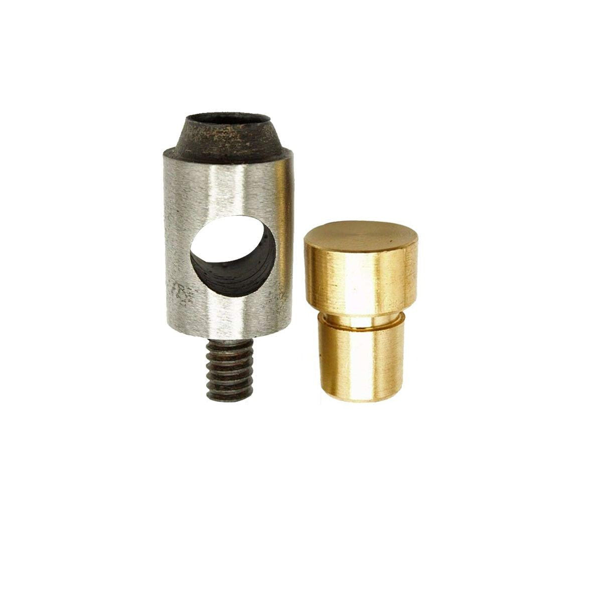 Hole Punch Die with Gold Base for Green Machine Hand Press