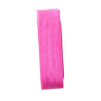 20m Organza Woven Edge Ribbon - Hot Pink