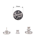 17mm No-Sew 'Jeans Wear' Jeans Buttons