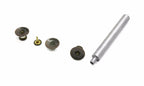 17mm No-Sew Replacement Jeans Buttons with Fixing Hand Tools - (Pack of 10)