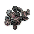 17mm Bronze Jeans Buttons with Pins