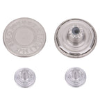 Brass Jeans Buttons With Pins - (Pack of 10)