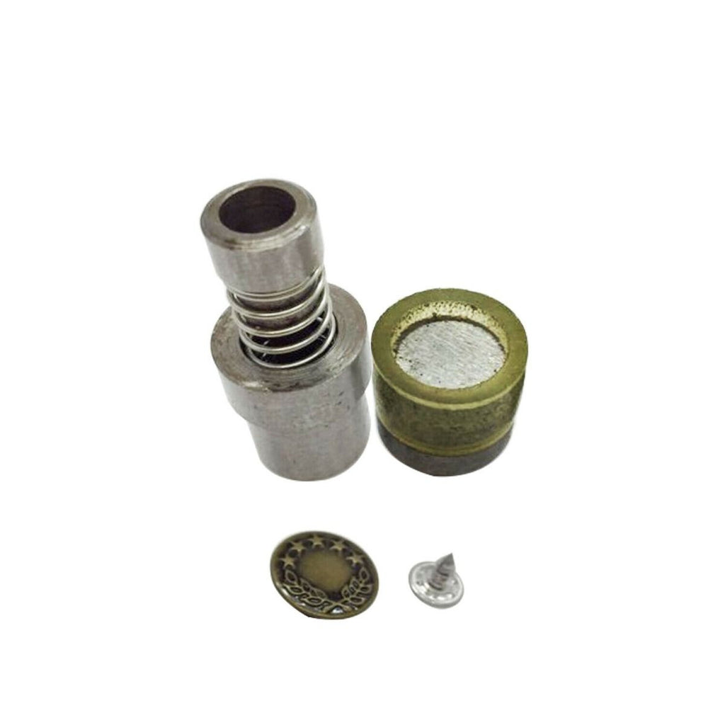 The Green Machine Hand Press® with Jean Button Setting Die Set