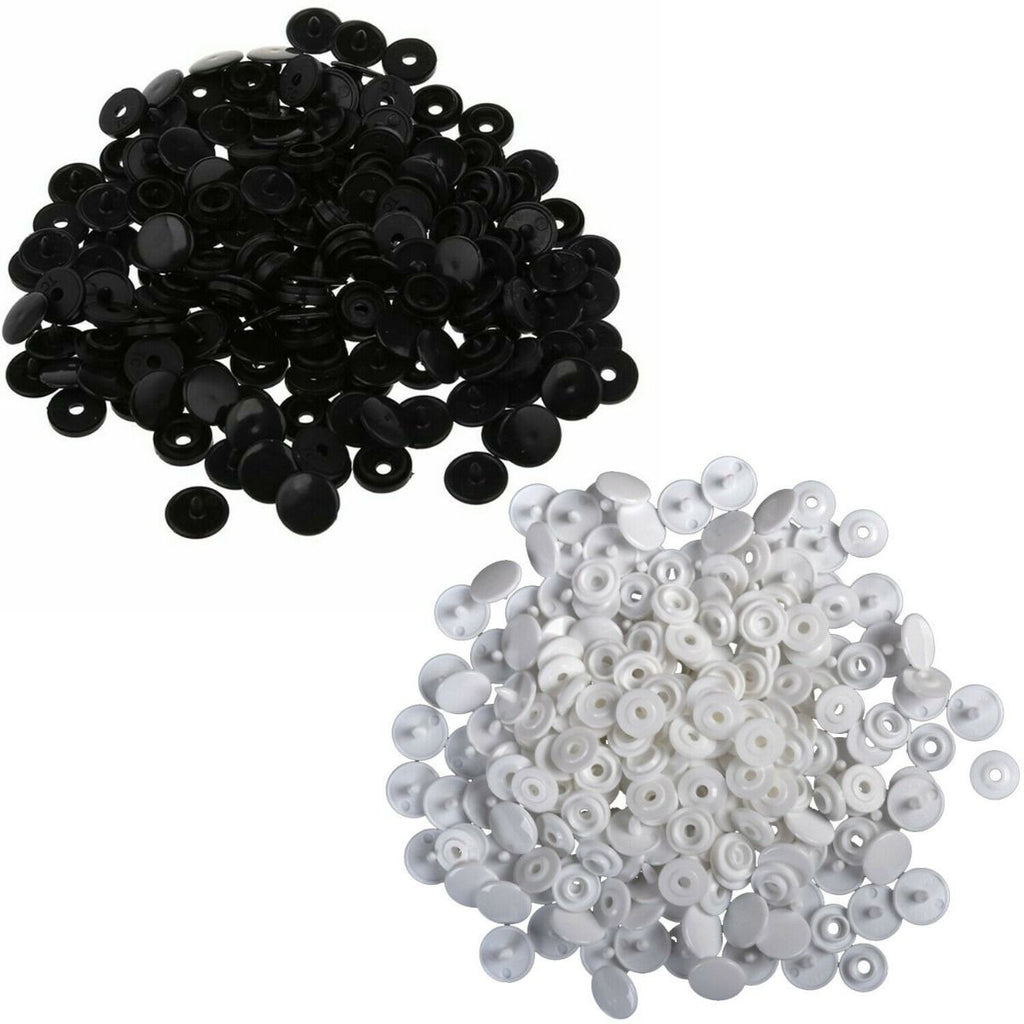 Genuine Plastic KAM Snap Poppers (50 Sets)