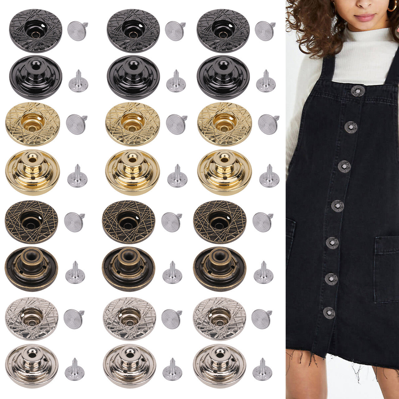 22mm KAM Jeans Buttons