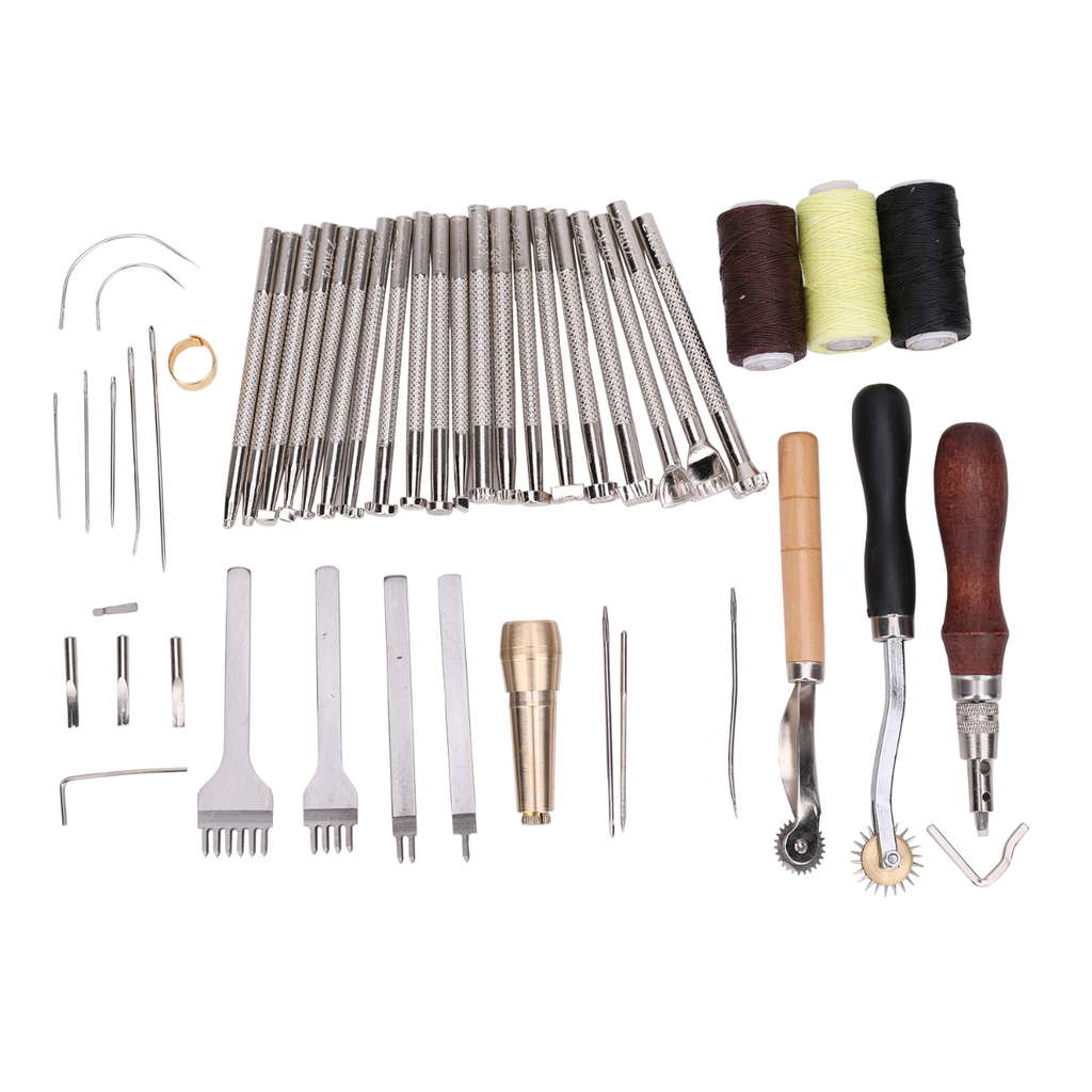 Leather Craft Hand Punch Tool Set (Pack of 48)