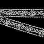 20mm Vintage Style White Cotton Lace - 1m