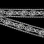 20mm Vintage Style White Cotton Lace - 1m