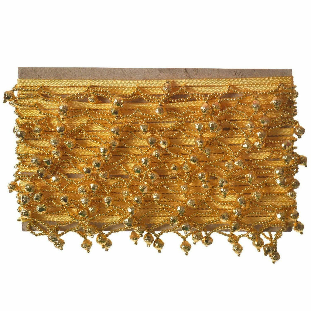 Pearl Beaded Fringe Lace - 1m