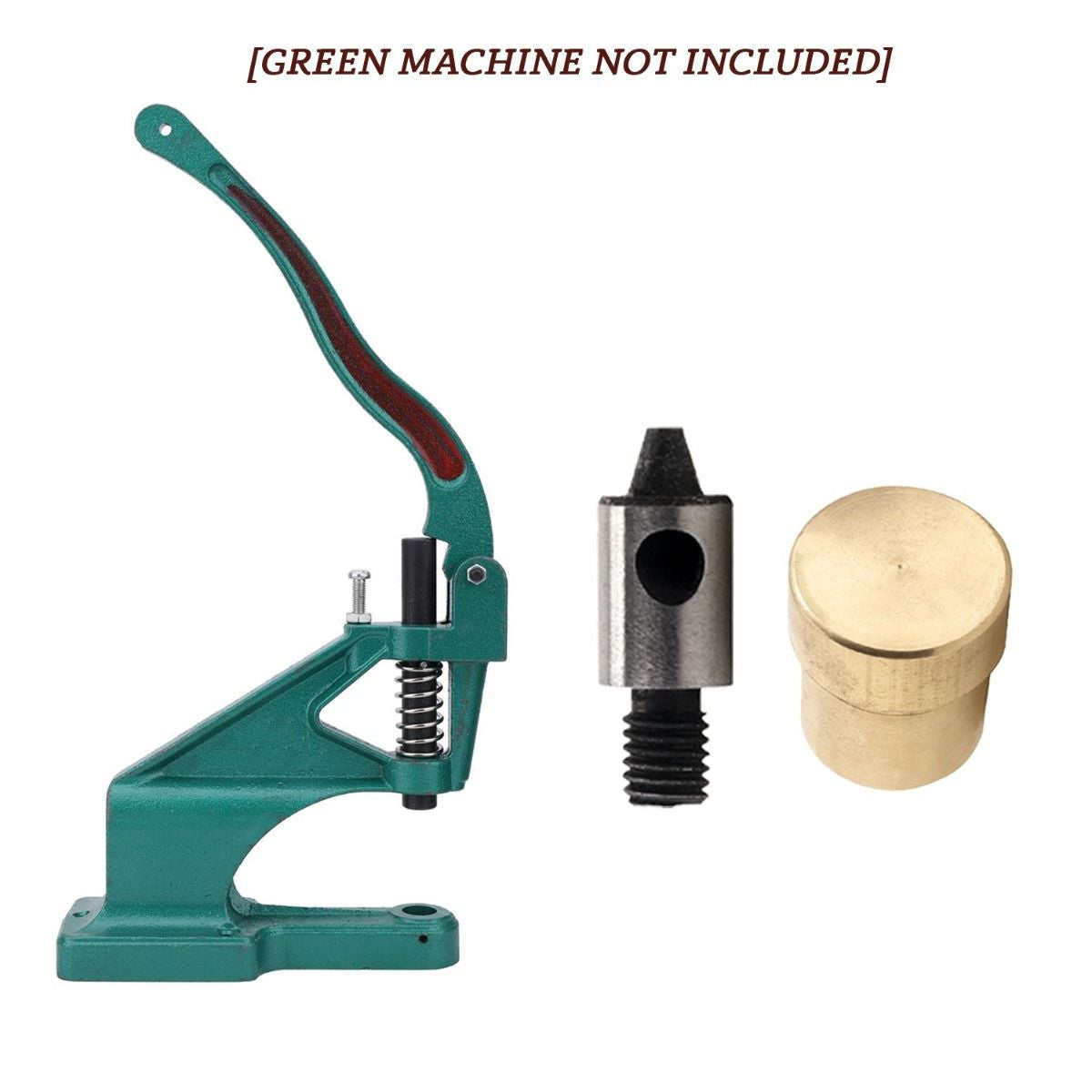 Multi Layer Hole Cutting Die with Gold Base for Green Machine Hand Press