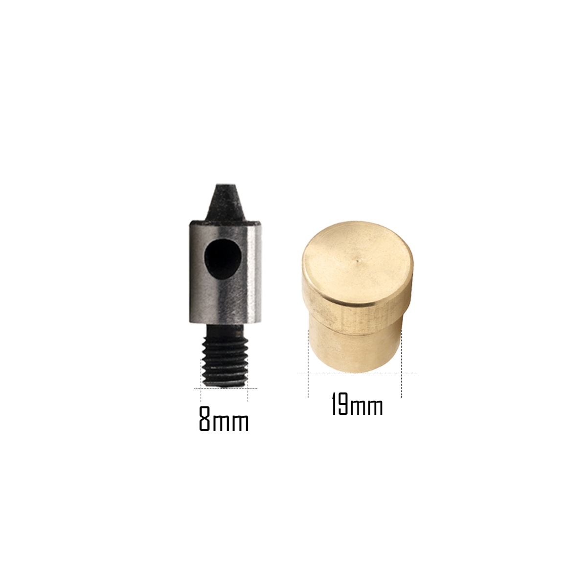 Multi Layer Hole Cutting Die with Gold Base for Green Machine Hand Press