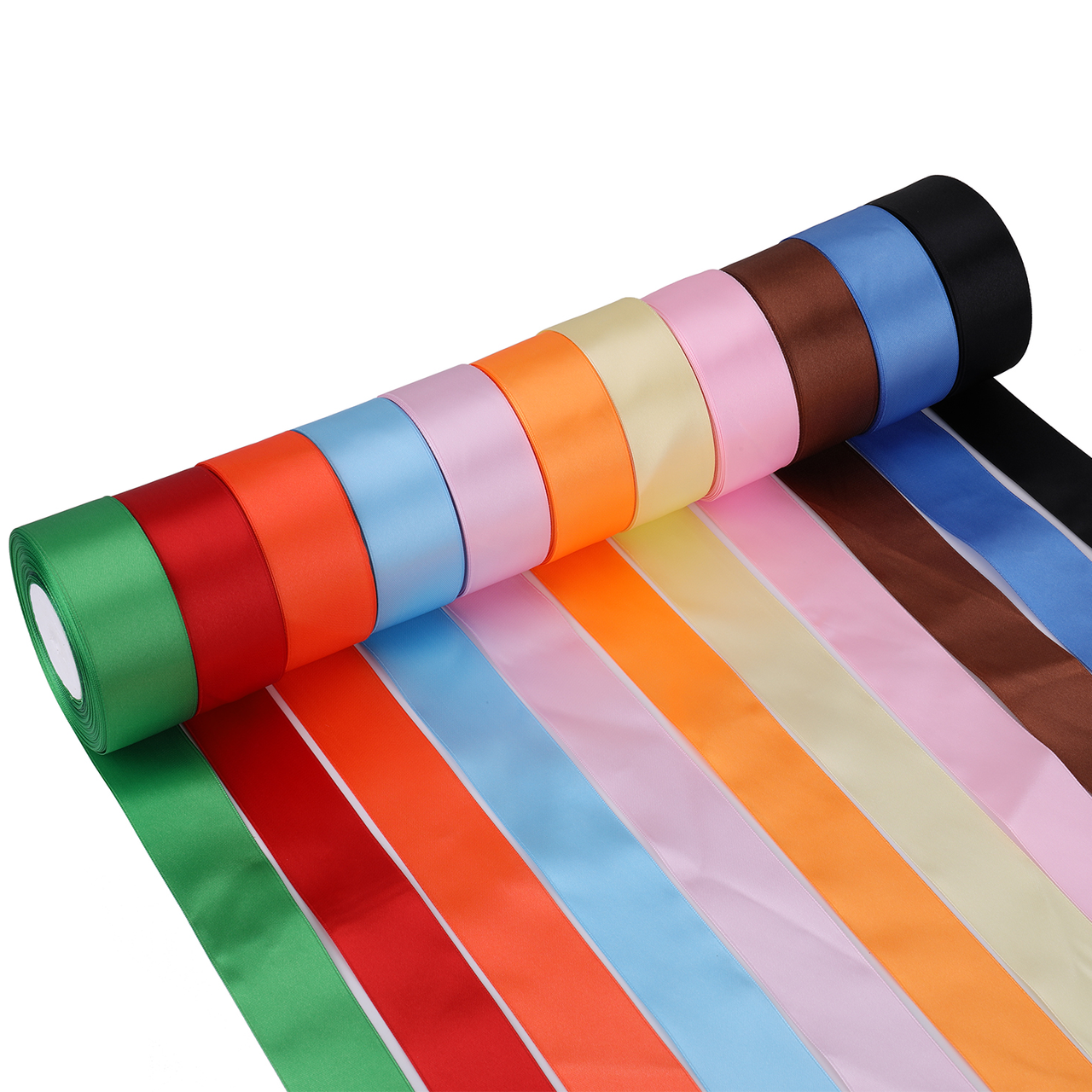 25m x 40mm Double Sided Satin Ribbon Option 2